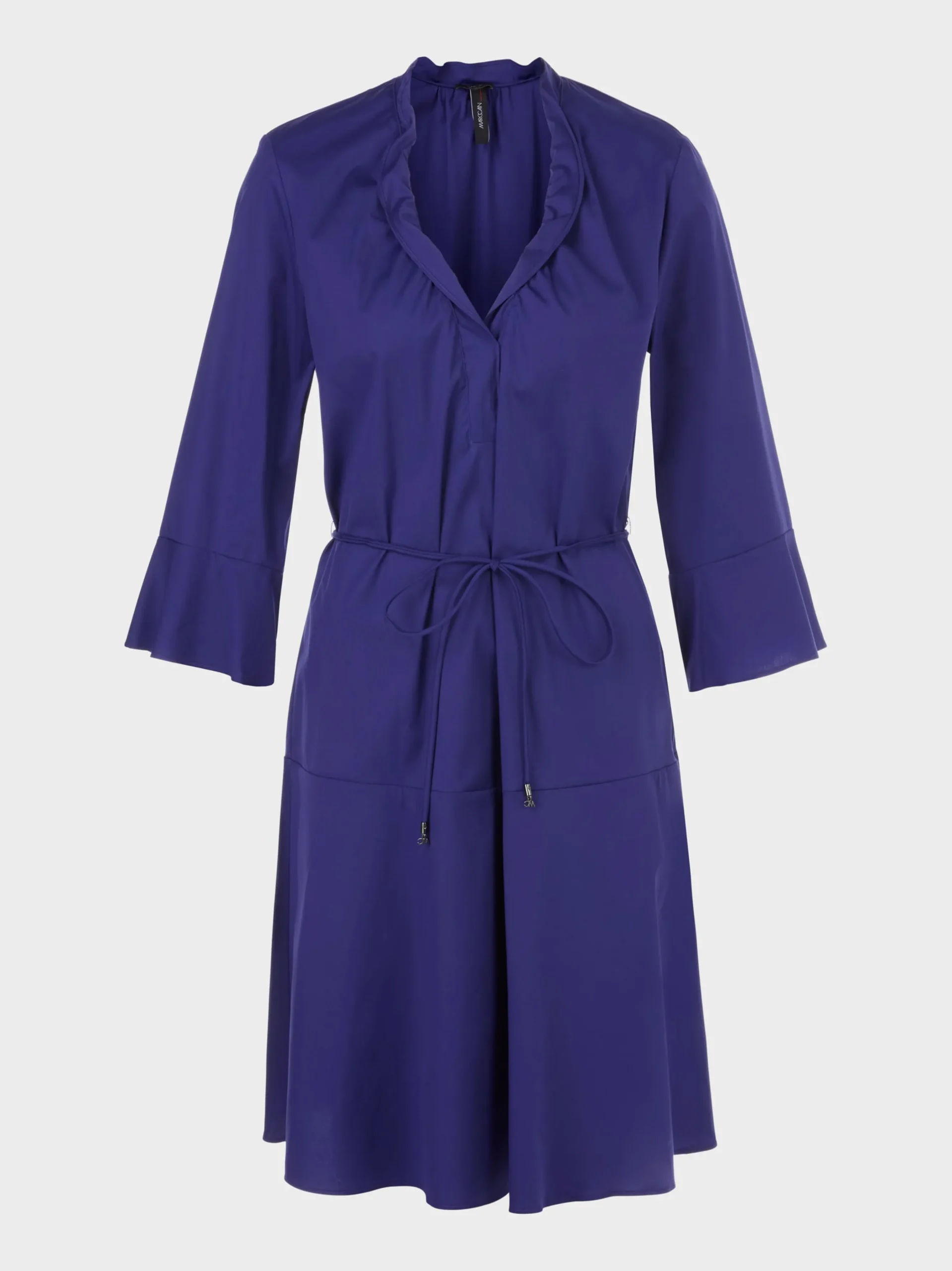 Marc Cain Kleider-KLEID MIT VOLANTÄRMEL deep violet