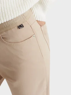 Marc Cain Hosen-KNÖCHELLANGE BLEISTIFTHOSE SIENA light stone