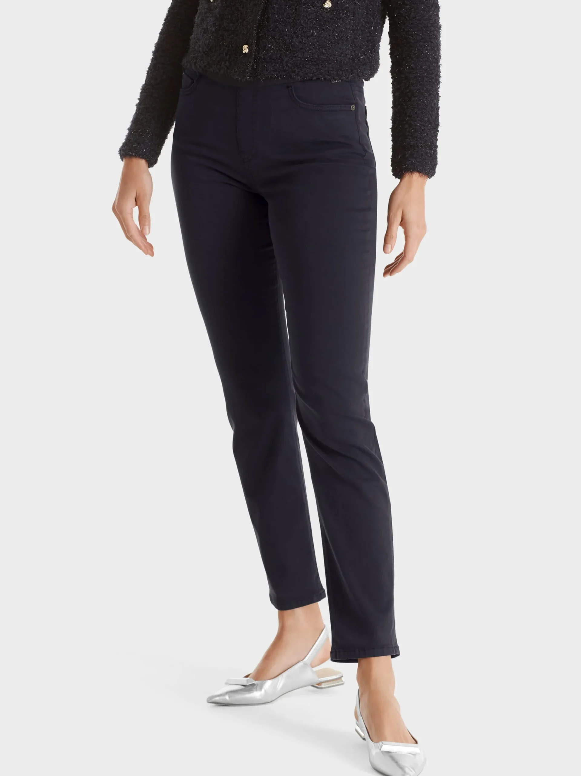 Marc Cain Hosen-KNÖCHELLANGE BLEISTIFTHOSE SIENA navy