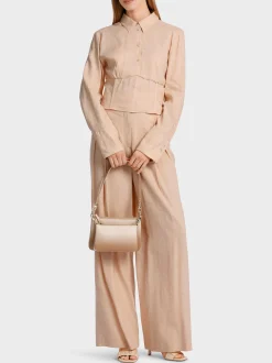Marc Cain Blusen & Tuniken-KURZE BLUSE IM 30IES-VINTAGE-STYLE soft rose
