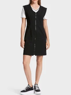 Marc Cain Kleider-KURZES KLEID AUS STRETCH black