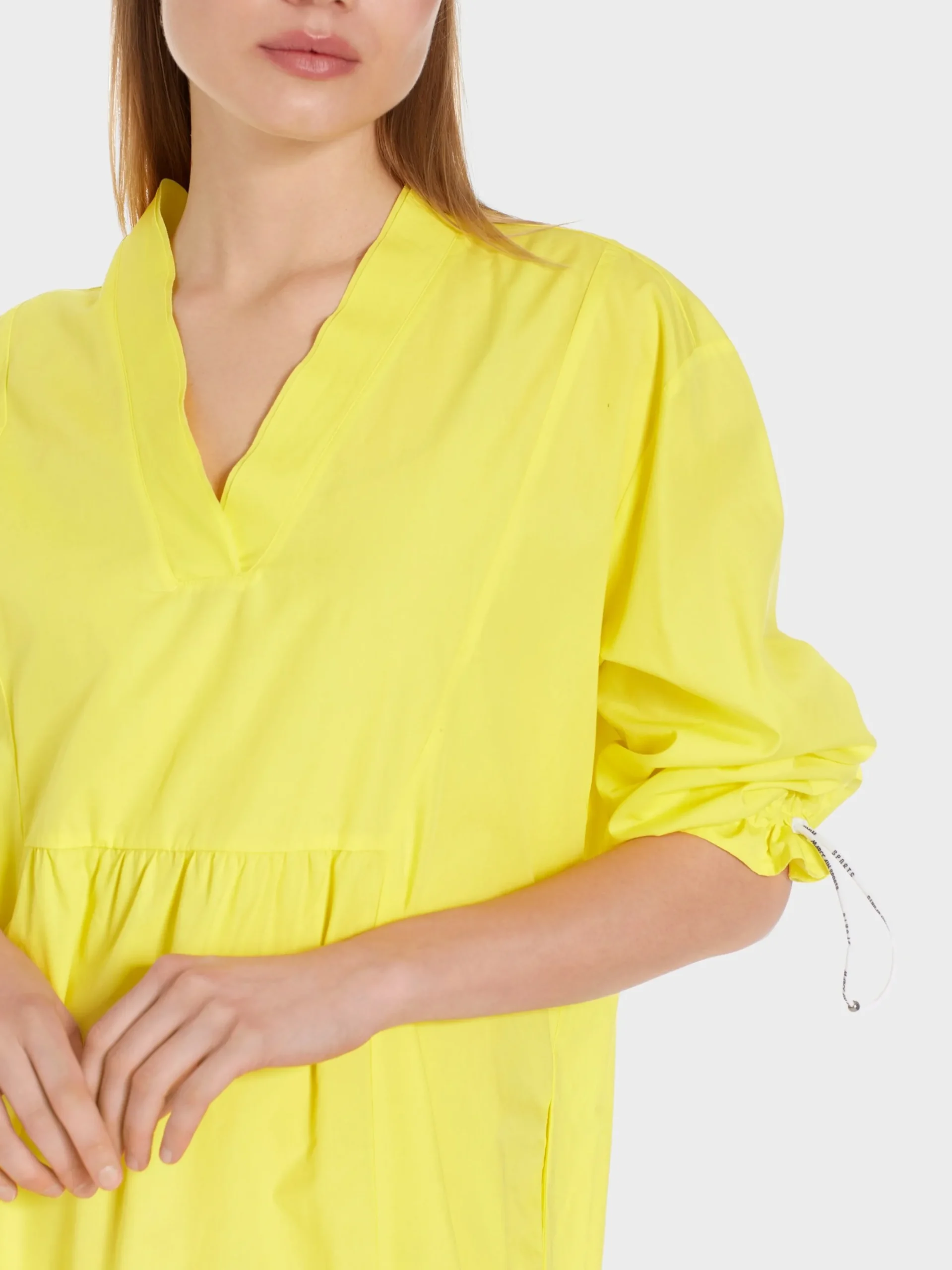 Marc Cain Kleider-KURZES STUFENKLEID "RETHINK TOGETHER" soft limeade