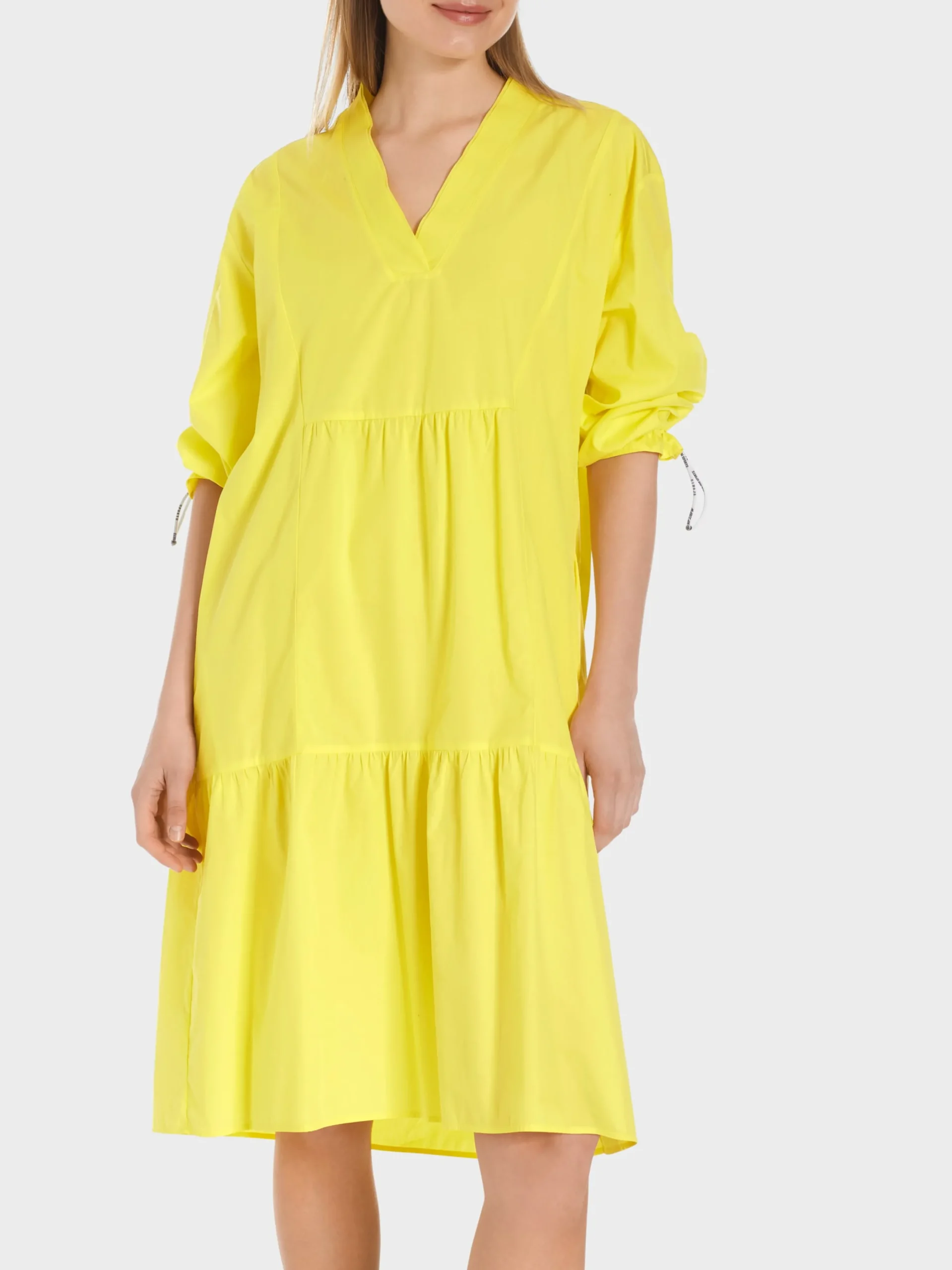 Marc Cain Kleider-KURZES STUFENKLEID "RETHINK TOGETHER" soft limeade