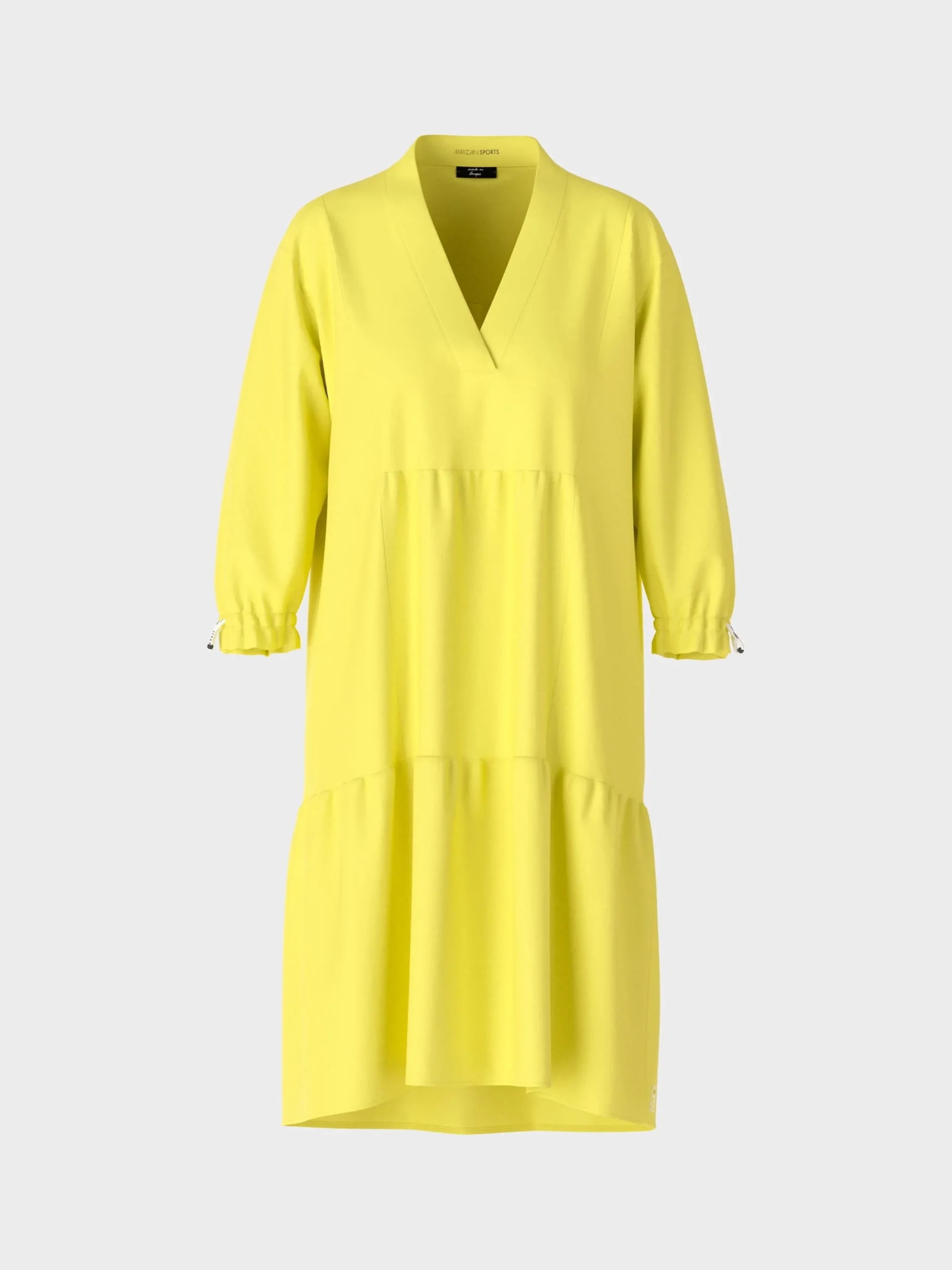 Marc Cain Kleider-KURZES STUFENKLEID "RETHINK TOGETHER" soft limeade