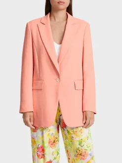 Marc Cain Blazer|Hosenanzüge-LANGER BLAZER deep peach