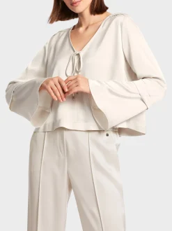 Marc Cain Blusen & Tuniken-LEGERE BLUSE smoke
