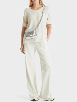 Marc Cain Blusen & Tuniken|Shirts & Tops-LEGERES BLUSENSHIRT smoke