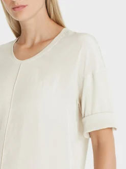 Marc Cain Blusen & Tuniken|Shirts & Tops-LEGERES BLUSENSHIRT smoke