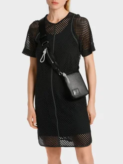 Marc Cain Kleider-LEGERES NETZKLEID black