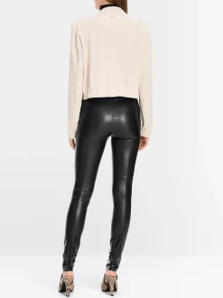 Marc Cain Hosen-LEGGINGS AUS KUNSTLEDER black