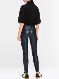 Marc Cain Hosen-LEGGINGS AUS KUNSTLEDER midnight blue
