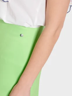 Marc Cain Röcke-LEICHT AUSGESTELLTER MINIROCK light apple green