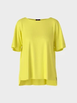 Marc Cain Blusen & Tuniken-LEICHTE BLUSE MIT KIMONO-ÄRMEL soft limeade
