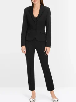 Marc Cain Blazer-LEICHTER BLAZER AUS FEINEM JERSEY black