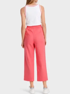 Marc Cain Hosen|Hosenanzüge-LEINENHOSE MODELL WUSU light neon red