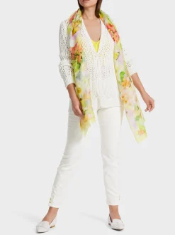 Marc Cain Jacken|Strick-LOCHMUSTER-CARDIGAN