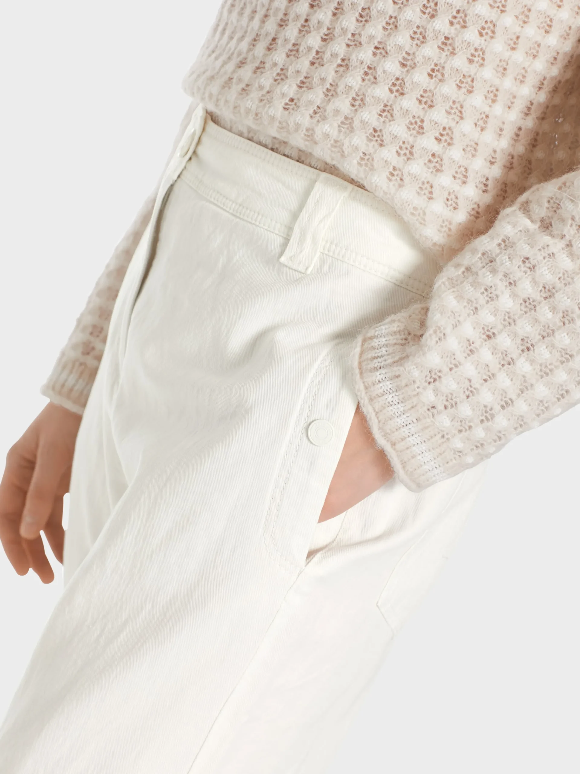 Marc Cain Hosen-LÄSSIG WEITE HOSE WUKARI off-white