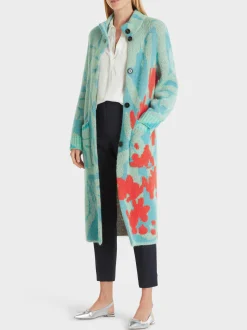 Marc Cain Mäntel & Outdoorjacken|Strick-MANTEL KNITTED IN GERMANY soft malachite