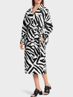 Marc Cain Mäntel & Outdoorjacken-MANTEL MIT ZEBRA-PRINT white and black