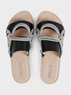 Marc Cain Schuhe-MARITIME ESPADRILLES black