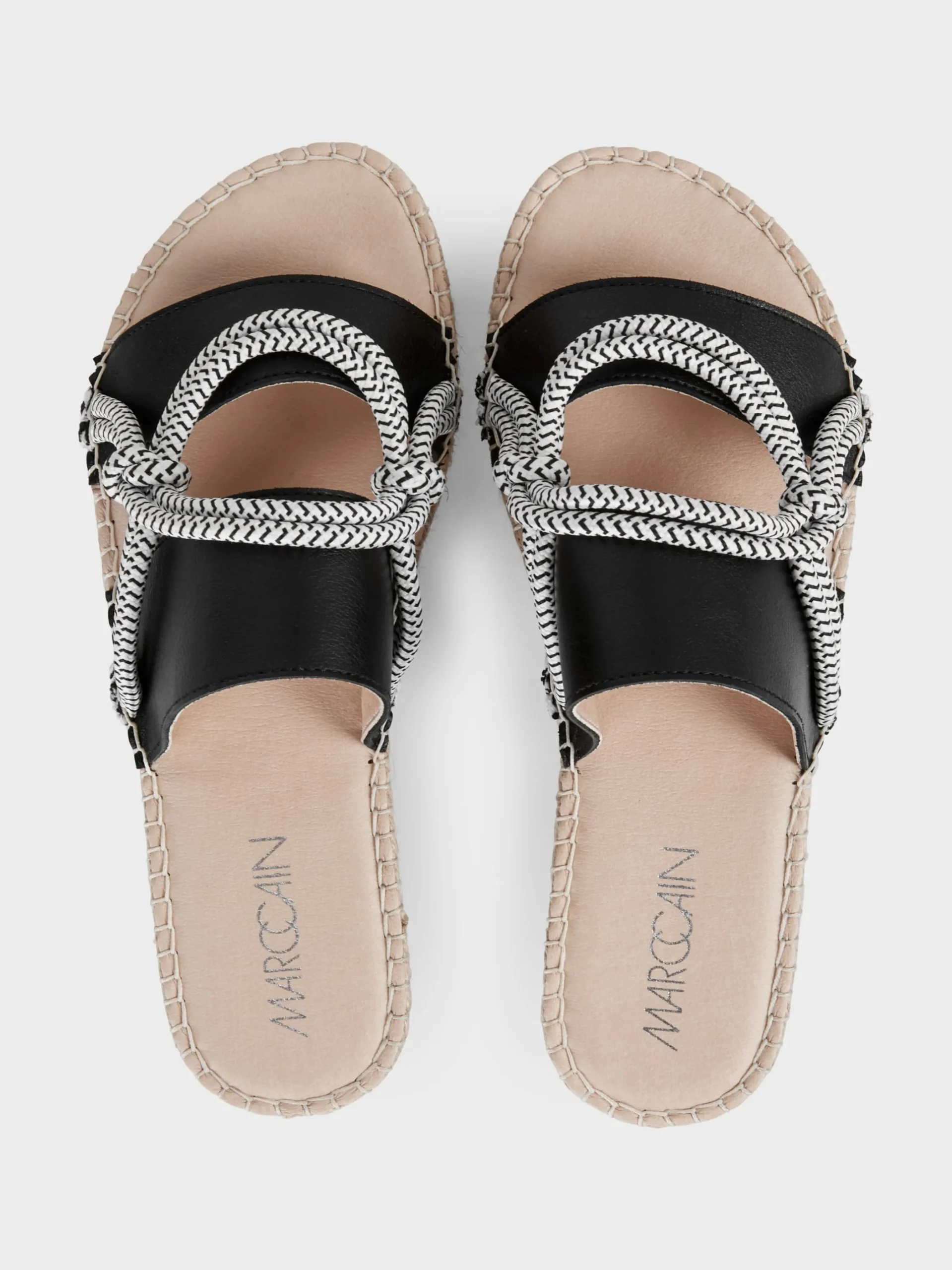 Marc Cain Schuhe-MARITIME ESPADRILLES black