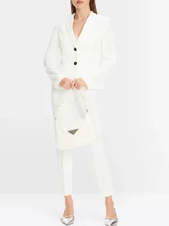 Marc Cain Blazer-MELIERTER BLAZER off-white