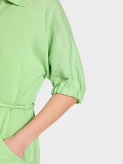Marc Cain Kleider-MIDIKLEID MIT KIMONO-ÄRMELN light apple green