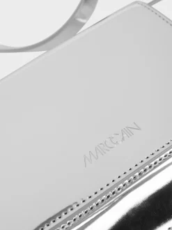 Marc Cain Taschen-MINIBAG MIT KLAPPE silver