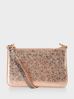 Marc Cain Taschen-MINI-BAG MIT METALLIC-EFFEKT soft rose