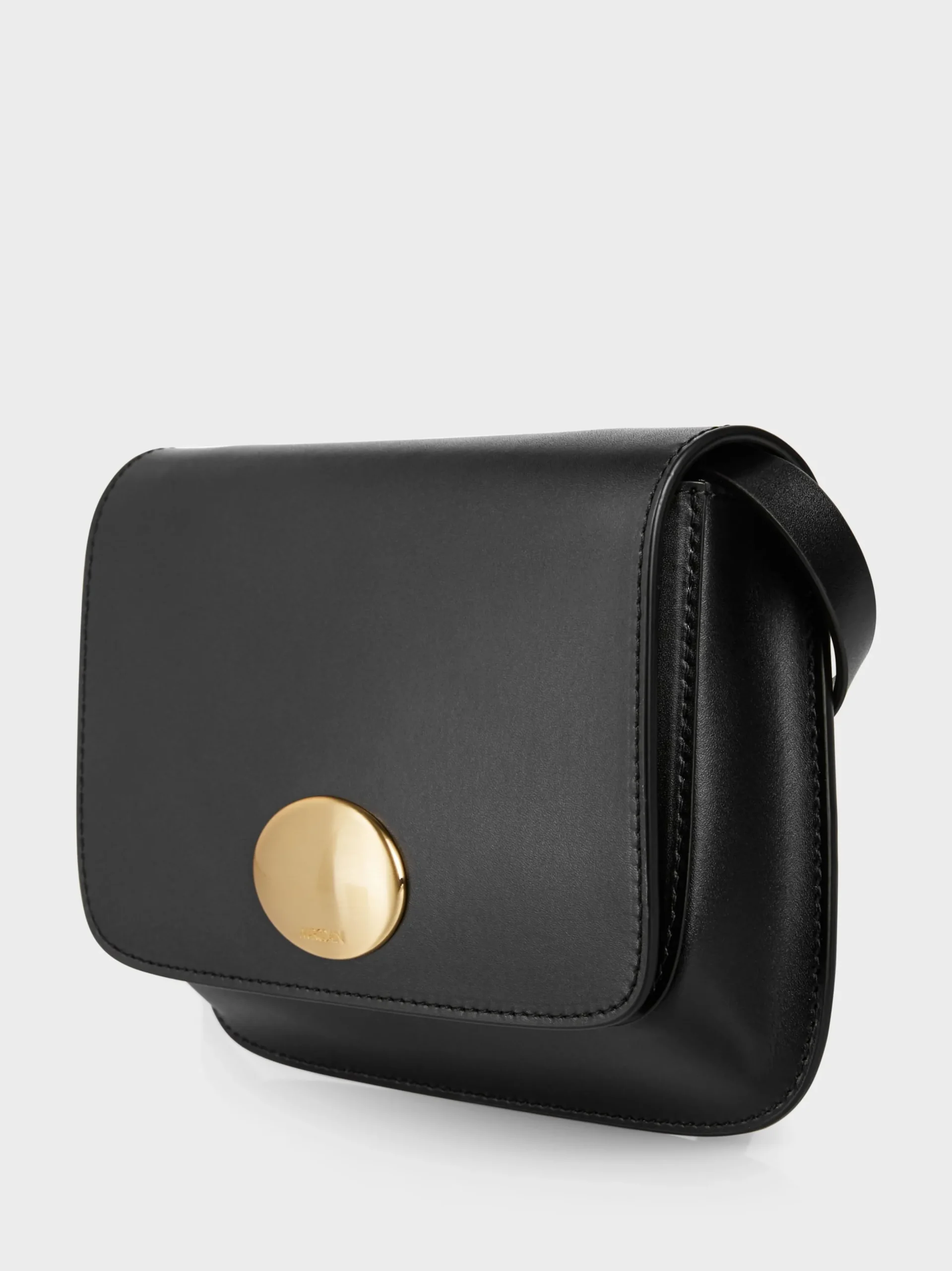 Marc Cain Taschen-MINIBAG "RETHINK TOGETHER" AUS LEDER black