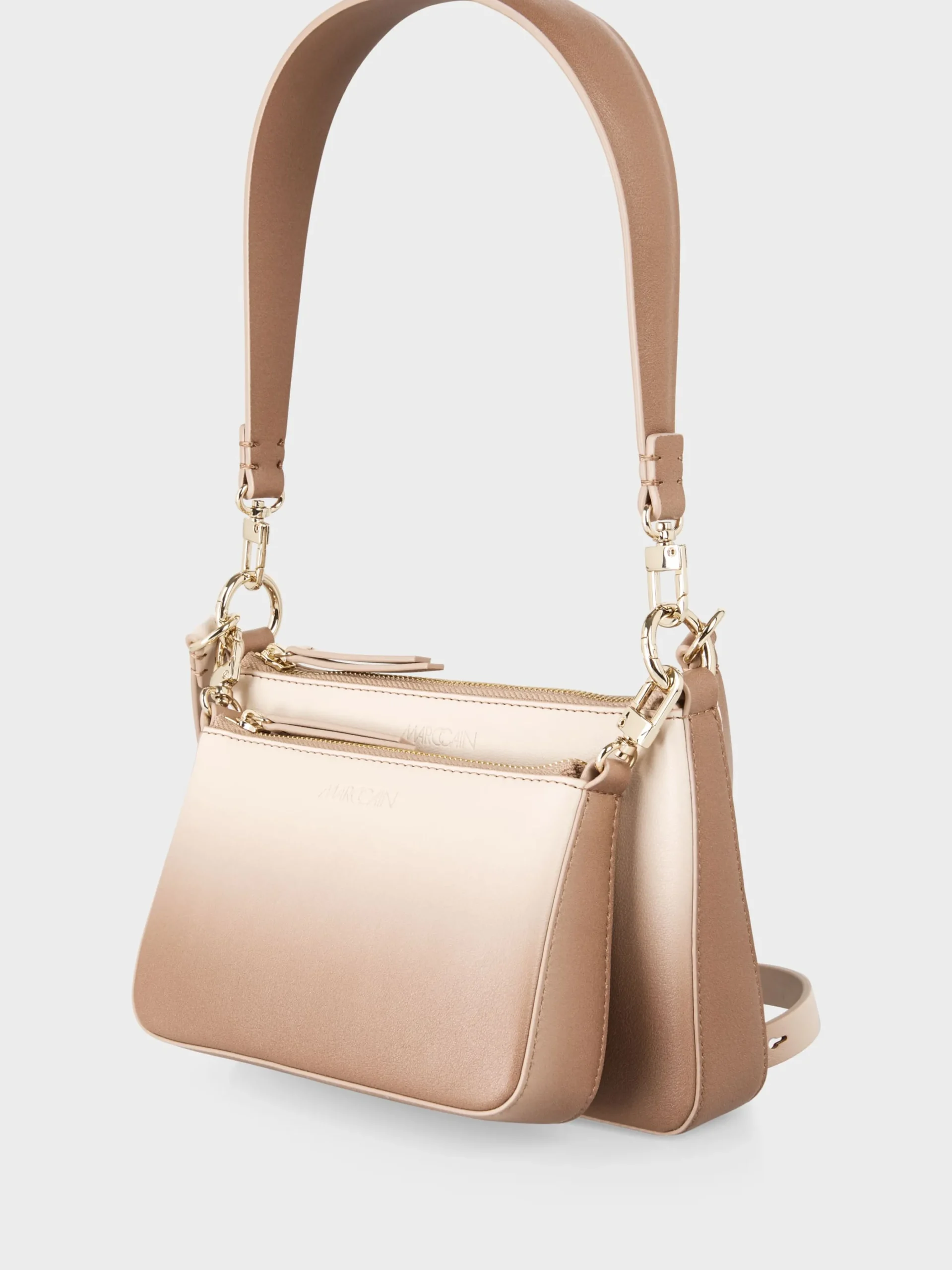 Marc Cain Taschen-MINI-BAG TWO-IN-ONE deep sand