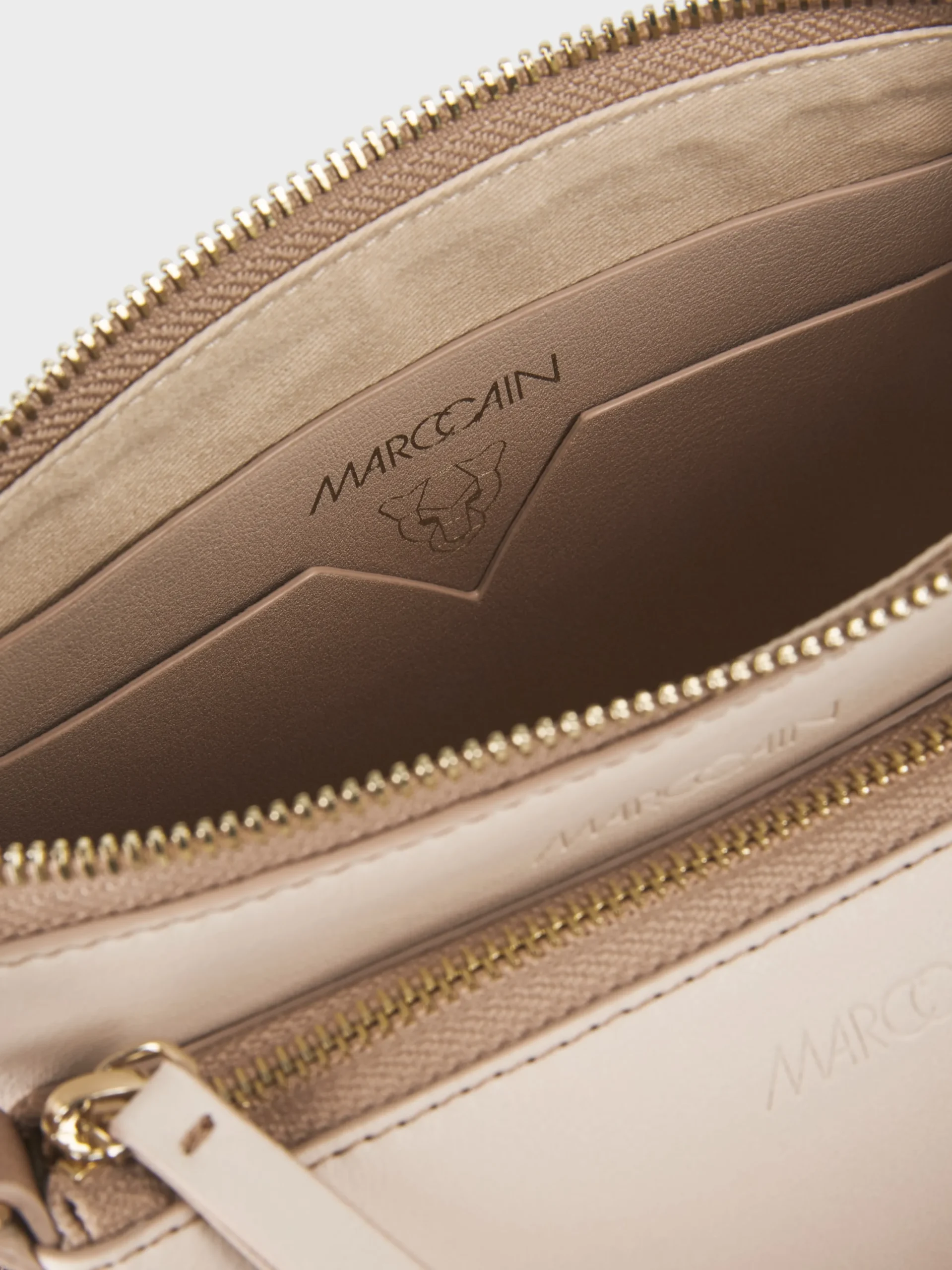 Marc Cain Taschen-MINI-BAG TWO-IN-ONE deep sand