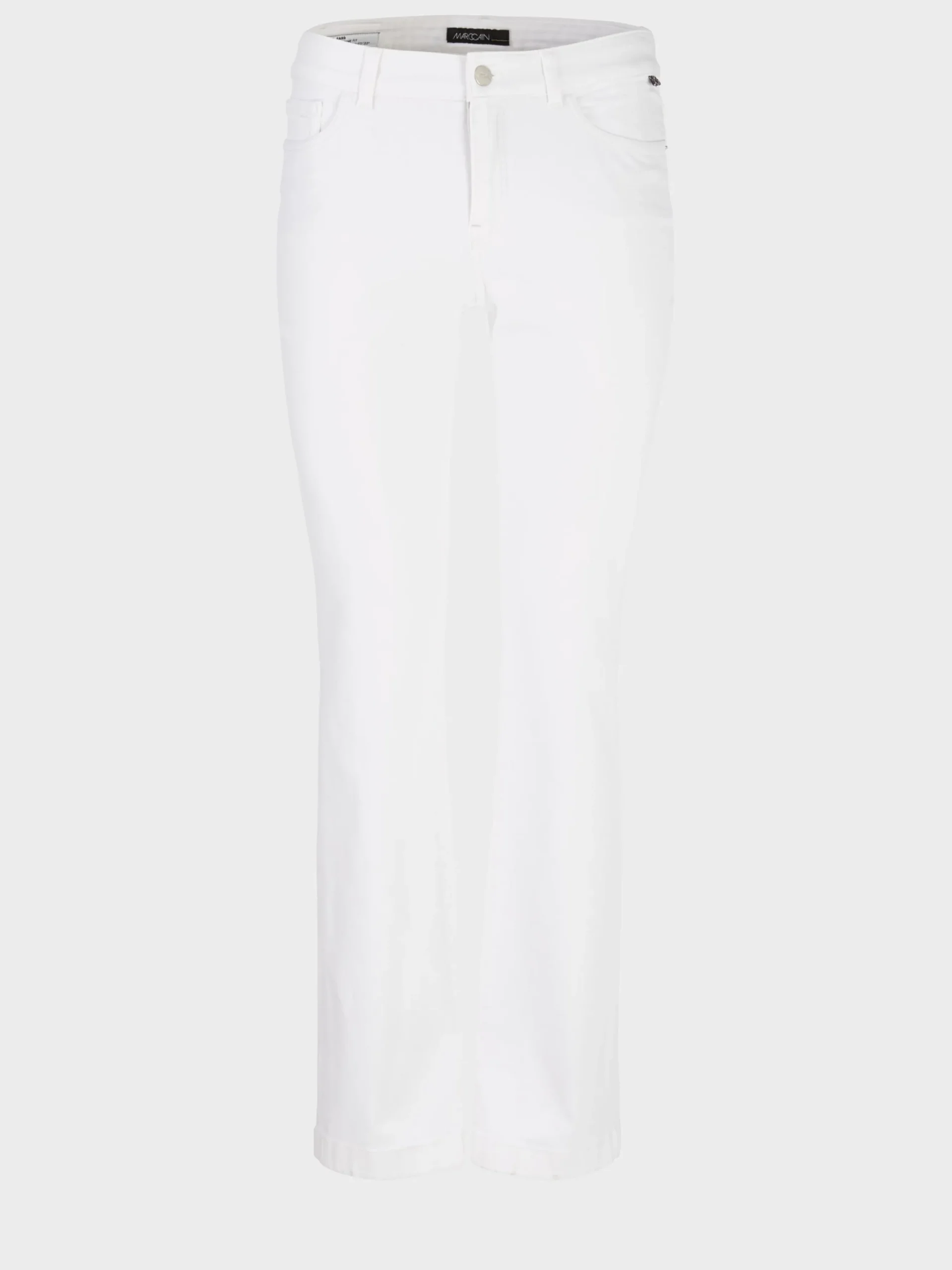 Marc Cain Jeans-MODELL FARO "RETHINK TOGETHER" white