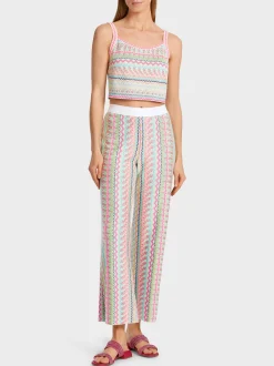 Marc Cain Hosen|Strick-MODELL FASTIV  – HOSE KNITTED IN GERMANY light apple green