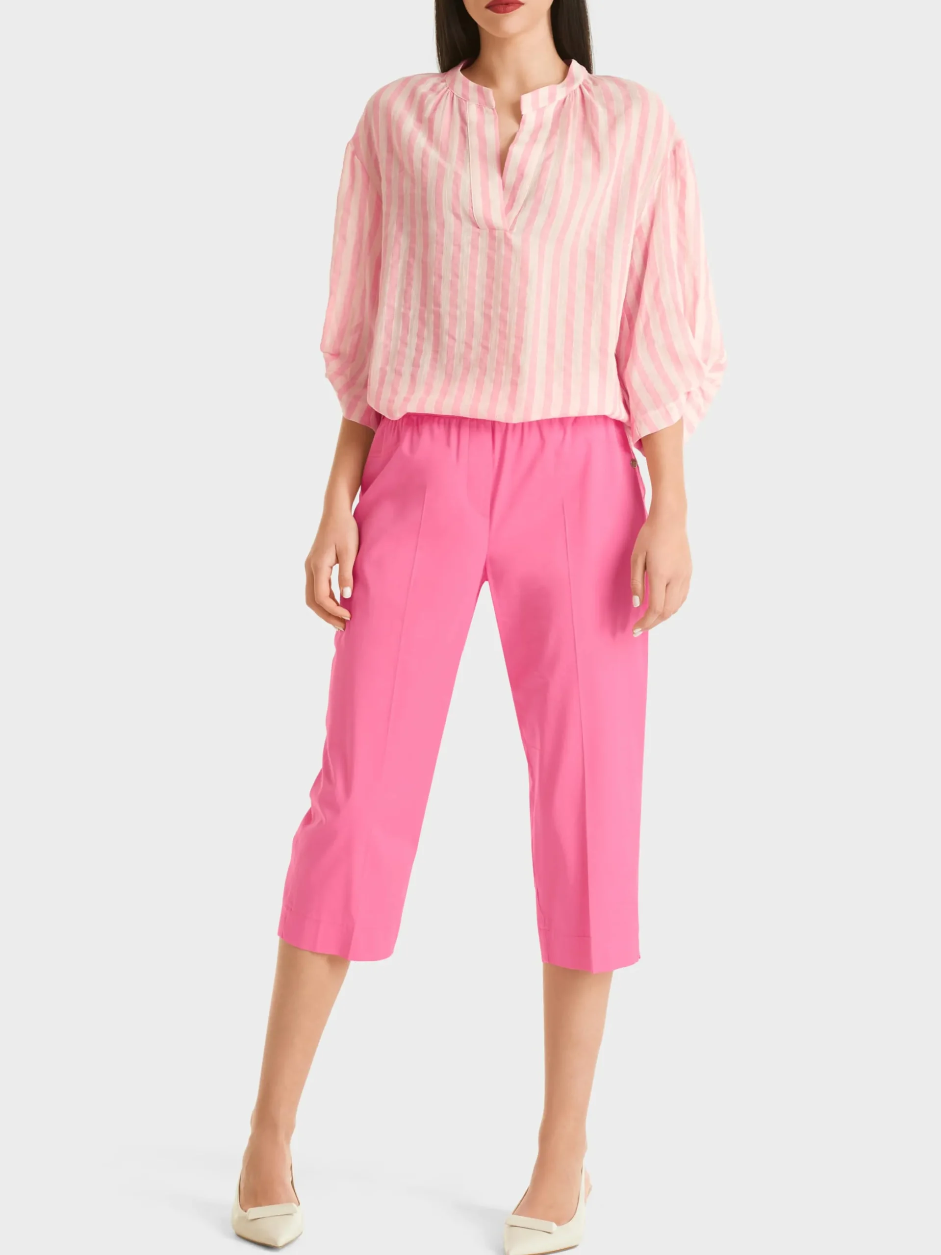Marc Cain Hosen-MODELL FATSA – CAPRIHOSE MIT BÜGELFALTE lip gloss