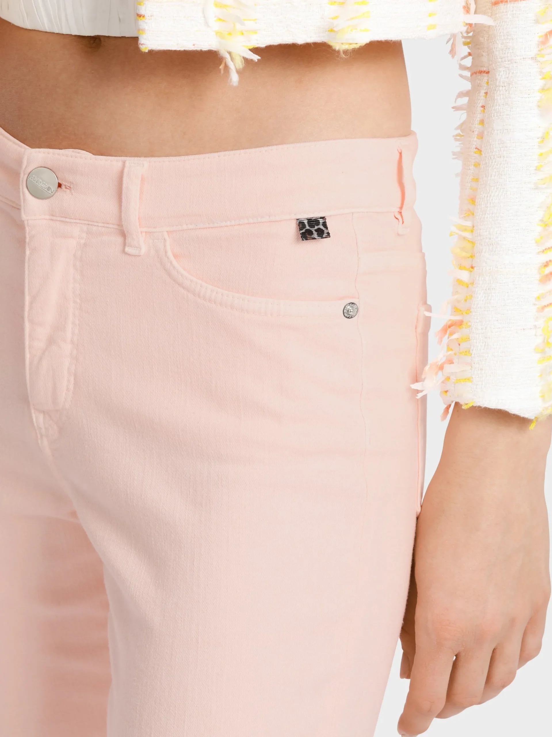 Marc Cain Jeans-MODELL FORLI – JEANS “RETHINK TOGETHER” soft pink