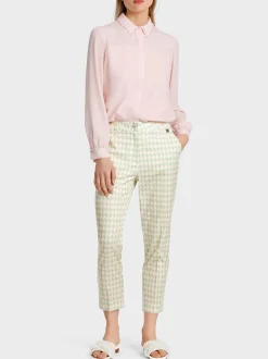 Marc Cain Hosen-MODELL FRANCA – HOSE MIT GRAFIKDESSIN soft pistachio