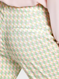 Marc Cain Hosen-MODELL FRANCA – HOSE MIT GRAFIKDESSIN soft pistachio