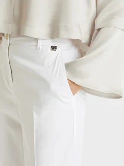 Marc Cain Hosen-MODELL FRANCA AUS LIGHT COTTON white