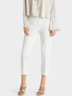Marc Cain Hosen-MODELL FRANCA AUS LIGHT COTTON white