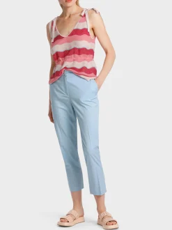 Marc Cain Hosen-MODELL FRANCA AUS LIGHT COTTON soft summer sky