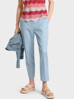 Marc Cain Hosen-MODELL FRANCA AUS LIGHT COTTON soft summer sky