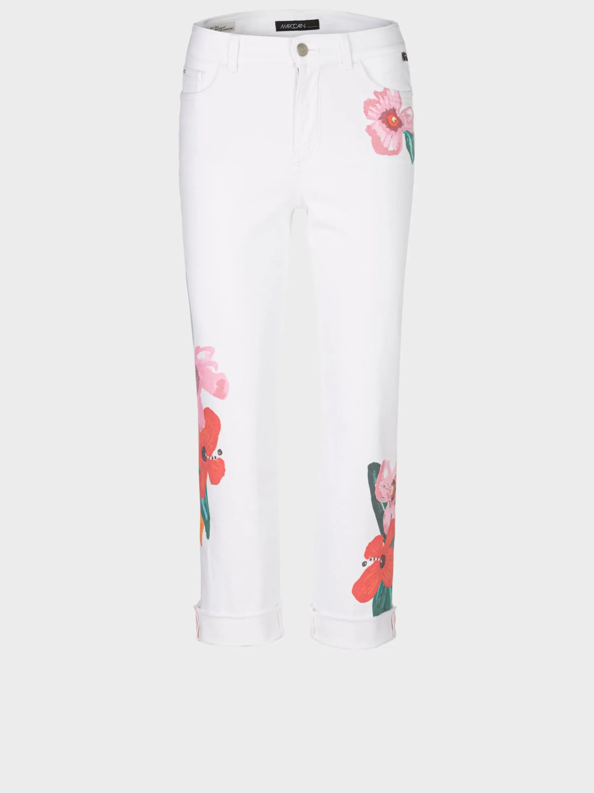 Marc Cain Jeans-MODELL FYLI "RETHINK TOGETHER" white