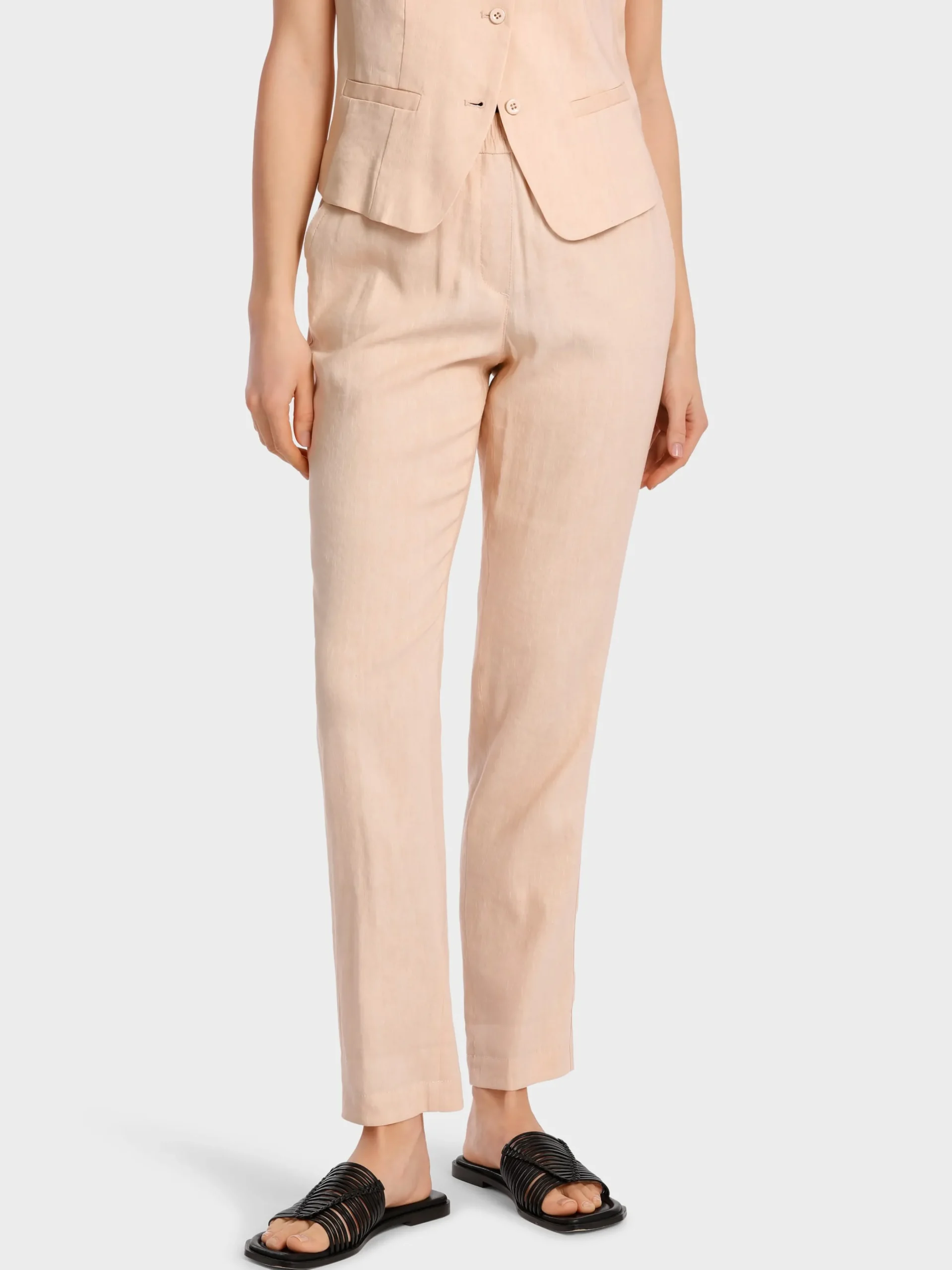 Marc Cain Hosen-MODELL ROANNE MIT RELAXED FIT soft rose