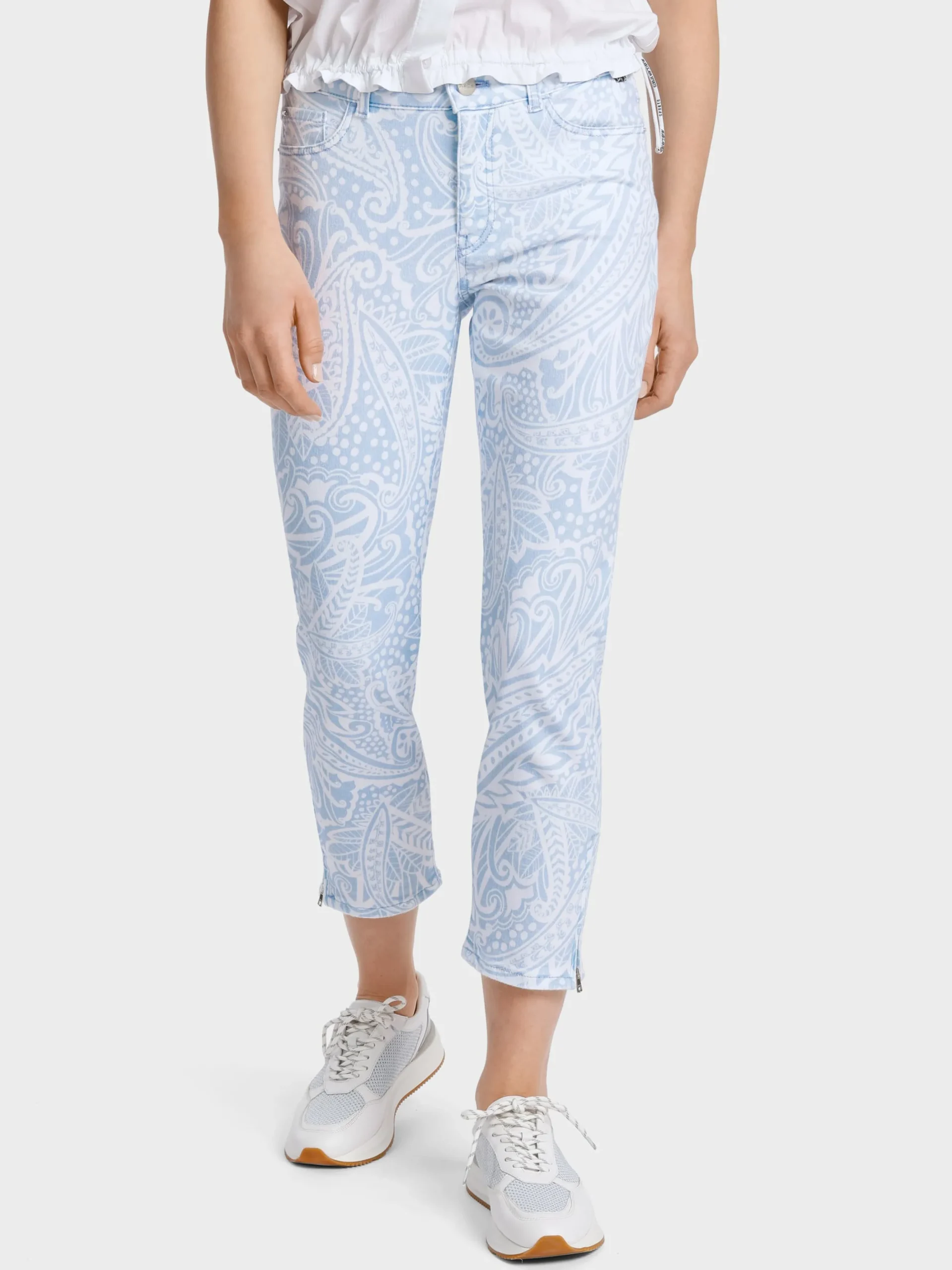 Marc Cain Jeans-MODELL SILEA – JEANS “RETHINK TOGETHER” soft summer sky