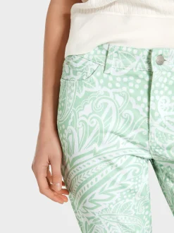 Marc Cain Jeans-MODELL SILEA – JEANS “RETHINK TOGETHER” soft pistachio