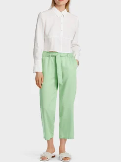 Marc Cain Hosen-MODELL WASHINGTON „RETHINK TOGETHER“ soft pistachio