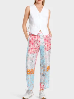 Marc Cain Hosen-MODELL WELBY IN CULOTTEFORM light neon red