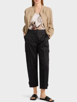 Marc Cain Hosen-MODELL WELS – TRENDY CARGOHOSE black