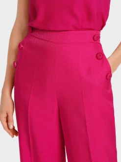 Marc Cain Hosen|Hosenanzüge-MODELL WHEATEN - ELEGANTE HOSE deep fuchsia